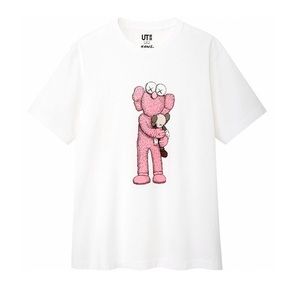 Kaws Uniqlo Pink BFF Tee (US Sizing)